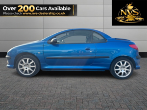 2003 Peugeot 206 Cc 2.0 16v Se in Blue — image 4