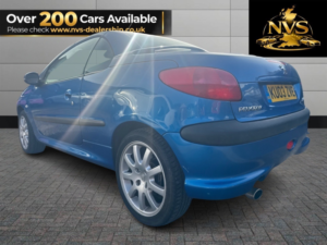 2003 Peugeot 206 Cc 2.0 16v Se in Blue — image 5