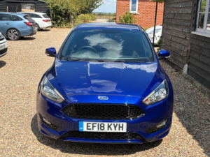 2018 Ford Focus 1.0t Ecoboost St-Line Euro 6 (s/s) 5dr in Blue — image 2