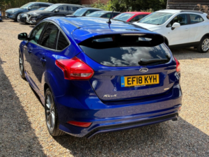 2018 Ford Focus 1.0t Ecoboost St-Line Euro 6 (s/s) 5dr in Blue — image 4