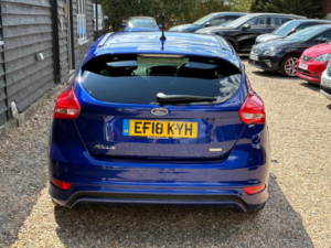 2018 Ford Focus 1.0t Ecoboost St-Line Euro 6 (s/s) 5dr in Blue — image 5