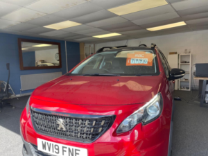 2019 Peugeot 2008 1.2 Puretech Gpf Gt Line Euro 6 (s/s) 5dr in Red — image 3