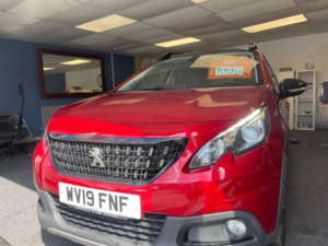 2019 Peugeot 2008 1.2 Puretech Gpf Gt Line Euro 6 (s/s) 5dr in Red — image 4