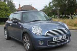 2010 MINI Hatch 1.6 Cooper D Euro 5 (s/s) 3dr in Blue — image 3
