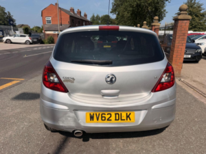 2012 Vauxhall Corsa 1.4 16v Sxi Euro 5 5dr (a/c) in Silver — image 4