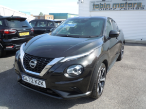 2022 Nissan Juke 1.0 Dig-T Tekna in Black — image 3
