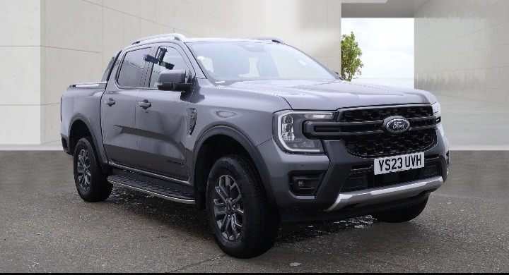 2023 Ford Ranger 2.0 Ranger P703 Wildtrak Double Cab 2.0l Ecoblue 205ps 4WD Ft 10 Speed Automatic in Grey — image 1
