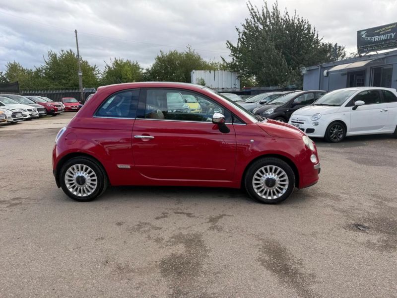 2008 Fiat 500 1.4 Lounge Euro 4 3dr in Red — image 1