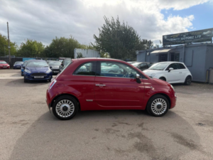 2008 Fiat 500 1.4 Lounge Euro 4 3dr in Red — image 6