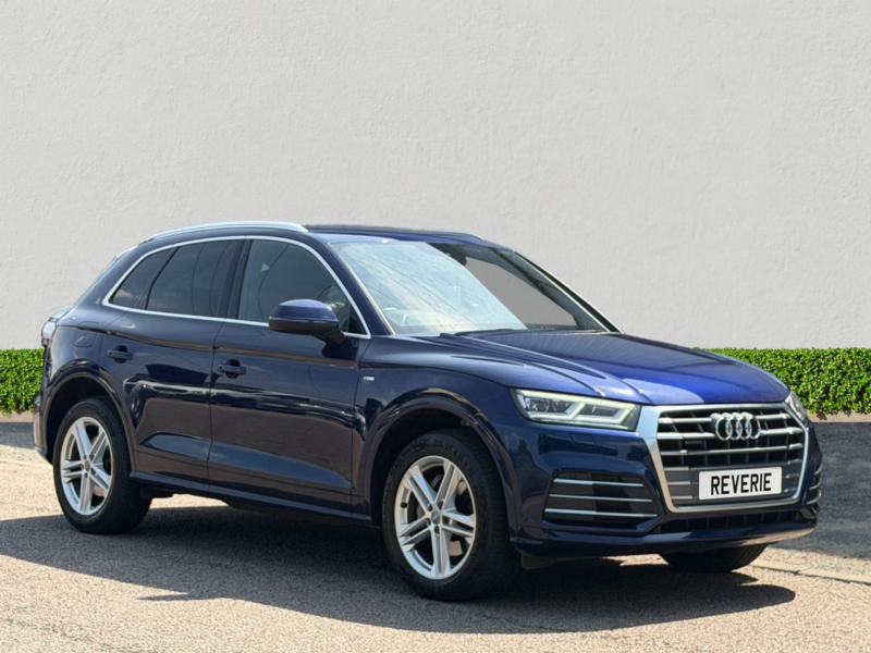 2019 Audi Q5 2.0 Tdi 40 S Line SUV 5dr Diesel S Tronic Quattro Euro 6 (s/s) (190 Ps) in Blue — image 1