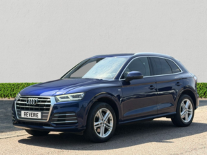 2019 Audi Q5 2.0 Tdi 40 S Line SUV 5dr Diesel S Tronic Quattro Euro 6 (s/s) (190 Ps) in Blue — image 3
