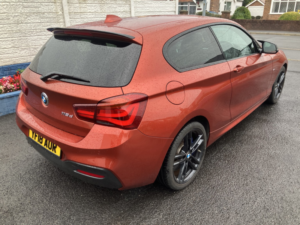 2018 BMW 1 Series 2.0 118d M Sport Shadow Edition 3-Door in Orange — image 2
