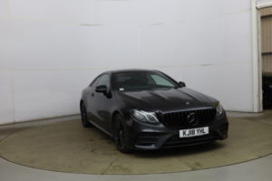 2018 Mercedes-Benz E Class 2.0 E220d Amg Line (premium) G-Tronic+ Euro 6 (s/s) 2dr in Black — image 3