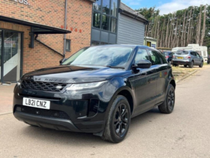 2021 Land Rover Range Rover Evoque 1.5 P300e 12.2kwh S Auto 4WD Euro 6 (s/s) 5dr in Black — image 3