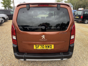 2021 Peugeot Rifter Wav Wheelchair Accessible Vehicle 1.5 Bluehdi Allure Premium in Bronze — image 4