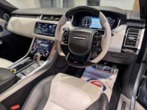 2018 Land Rover Range Rover Sport 5.0 P575 V8 Svr Auto 4WD Euro 6 (s/s) 5dr in Silver — image 2