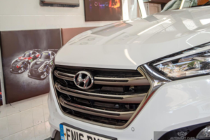 2016 Hyundai Tucson 2.0 Crdi Blue Drive Premium Euro 6 (s/s) 5dr in White — image 4