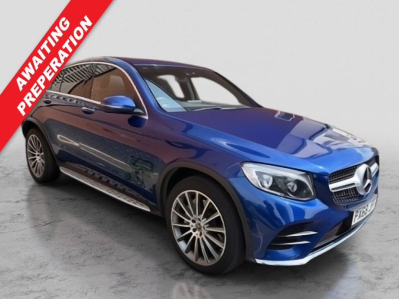 2018 Mercedes-Benz Glc 2.1 Glc250d Amg Line (premium) Coupe 5dr Diesel G-Tronic+ 4matic Euro 6 (s/s) (204 Ps) in Blue — image 1