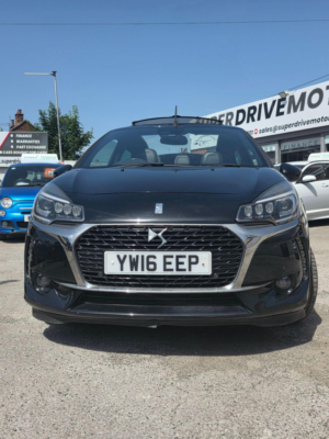 2016 Ds Automobiles Ds 3 Cabrio 1.6 Bluehdi Prestige Cabriolet Euro 6 (s/s) 2dr in Black — image 2