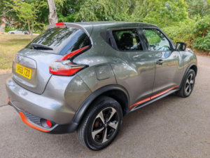 2018 Nissan Juke 1.6 Bose Personal Edition Xtron Euro 6 5dr in Grey — image 4