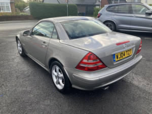 2004 Mercedes-Benz Slk 2.3 Slk230 Kompressor in Silver — image 4