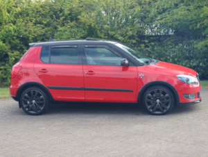 2014 Skoda Fabia 1.2 Tsi Monte Carlo in Red — image 2