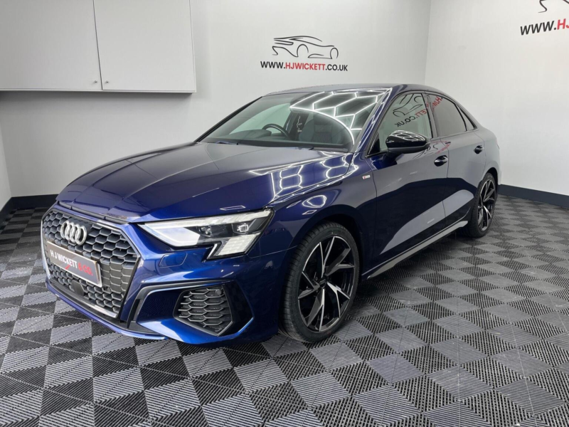 2021 Audi A3 1.5 Tfsi 35 Edition 1 S Tronic Euro 6 (s/s) 4dr in Blue — image 1