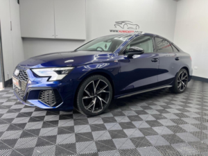 2021 Audi A3 1.5 Tfsi 35 Edition 1 S Tronic Euro 6 (s/s) 4dr in Blue — image 5