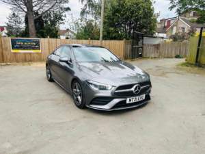 2021 Mercedes-Benz Cla 1.3 Cla180 Amg Line (premium Plus 2) Coupe 7g-Dct Euro 6 (s/s) 4dr in Grey — image 3