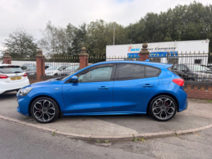 2019 Ford Focus 1.0t Ecoboost St-Line X Euro 6 (s/s) 5dr in Blue — image 5