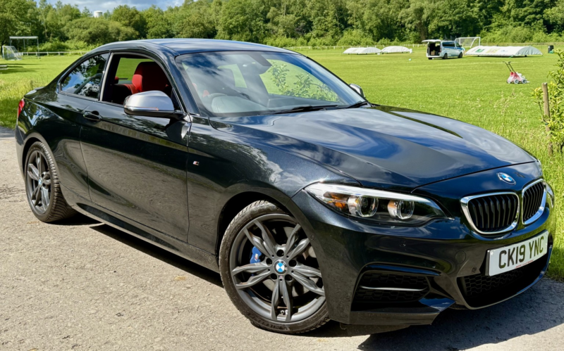 2019 BMW 2 Series 3.0 M240i 335bhp*red Lthr-Hk-2kys-Lowtax*stunning Genuine Example** in Black — image 1