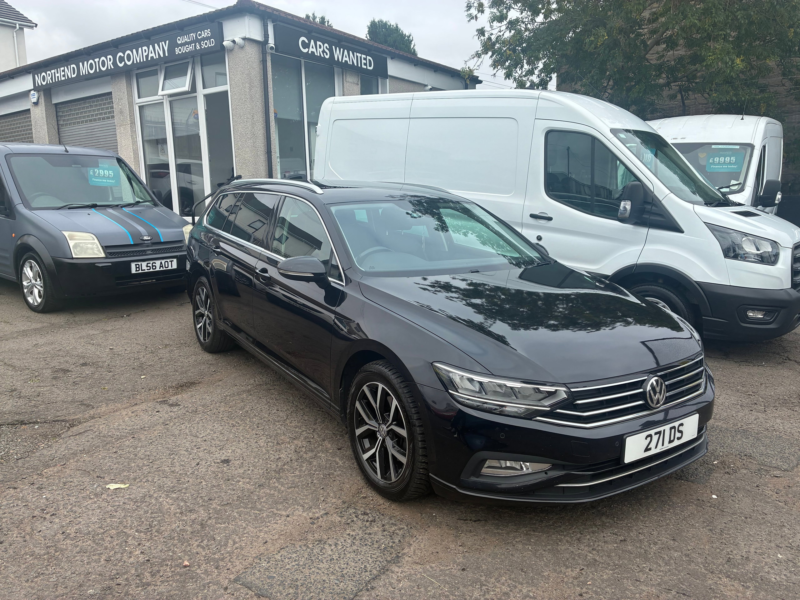 2020 Volkswagen Passat 1.6 Tdi Sel Estate 5dr Diesel DSG Euro 6 (s/s) (120 Ps) in Black — image 1