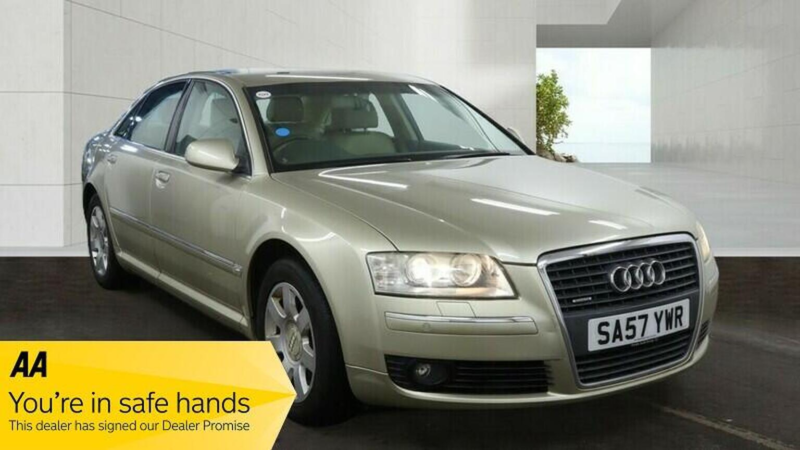2007 Audi A8 3.0 Tdi Se Quattro 4dr in Beige — image 1
