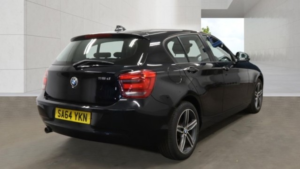 2014 BMW 1 Series 2.0 116d Sport Diesel Black 5dr Lowtax in Black — image 2