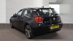 2014 BMW 1 Series 2.0 116d Sport Diesel Black 5dr Lowtax in Black — image 4