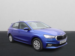 2023 Skoda Fabia 1.0 Tsi Se Comfort Hatchback 5dr Petrol Manual Euro 6 (s/s) (95 Ps) in Blue — image 2