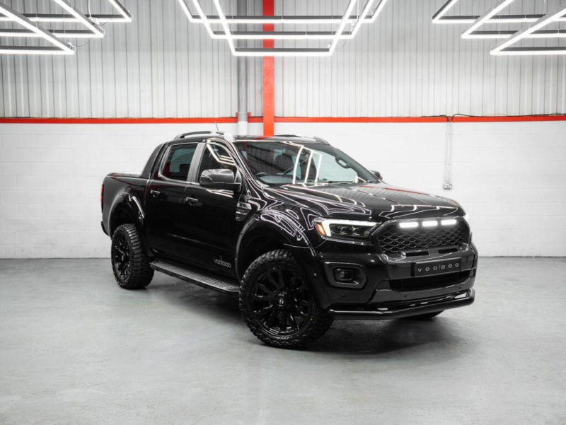 2022 Ford Ranger 2.0 Ecoblue Wildtrak Auto 4WD Euro 6 (s/s) 4dr in Black — image 1