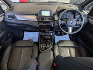 2017 BMW 2 Series Gran Tourer 2.0 218d M Sport 7 Seat. Fsh. Sat Nav. Heated Leather. 2 Owners. Low Miles. £35 Tax. Rear Camera. in Black — image 4