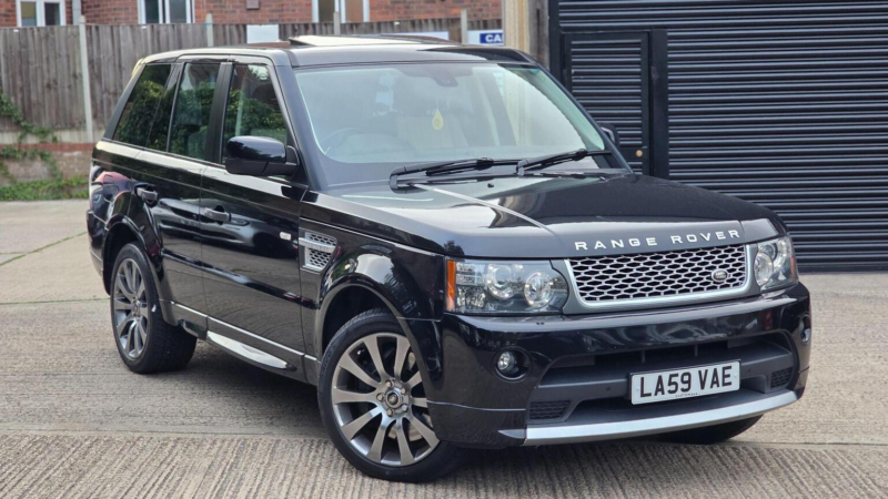 2009 Land Rover Range Rover Sport 5.0 V8 Autobiography Sport Commandshift 4WD Euro 5 5dr in Black — image 1