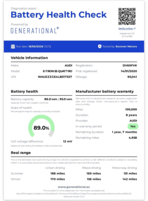 2020 Audi E-Tron 55 SUV 5dr Electric Auto Quattro 95kwh (408 Ps) in Blue — image 2