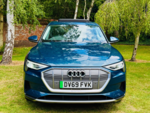 2020 Audi E-Tron 55 SUV 5dr Electric Auto Quattro 95kwh (408 Ps) in Blue — image 4