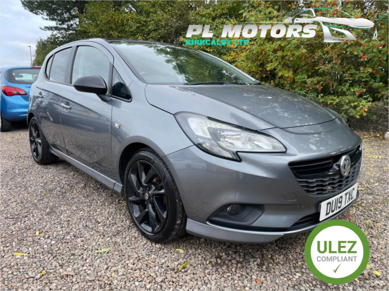 2019 Vauxhall Corsa 1.4i Ecotec Sri Vx Line Nav Black Hatchback 5dr Petrol Manual Euro 6 (90 Ps) in Grey — image 1