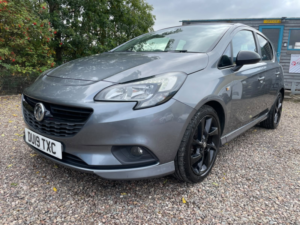 2019 Vauxhall Corsa 1.4i Ecotec Sri Vx Line Nav Black Hatchback 5dr Petrol Manual Euro 6 (90 Ps) in Grey — image 2
