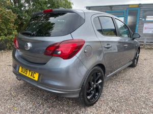 2019 Vauxhall Corsa 1.4i Ecotec Sri Vx Line Nav Black Hatchback 5dr Petrol Manual Euro 6 (90 Ps) in Grey — image 3