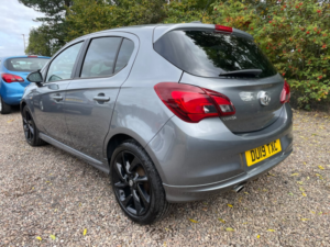 2019 Vauxhall Corsa 1.4i Ecotec Sri Vx Line Nav Black Hatchback 5dr Petrol Manual Euro 6 (90 Ps) in Grey — image 4