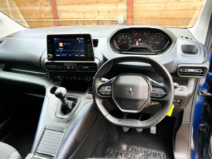 2021 Peugeot Rifter 4 SEAT Wheelchair Accessible Disabled Access Vehicle Wav in Blue — image 2