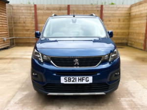 2021 Peugeot Rifter 4 SEAT Wheelchair Accessible Disabled Access Vehicle Wav in Blue — image 5