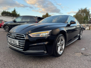 2017 Audi A5 2.0 Tdi Ultra S Line Sportback S Tronic Euro 6 (s/s) 5dr in Black — image 2