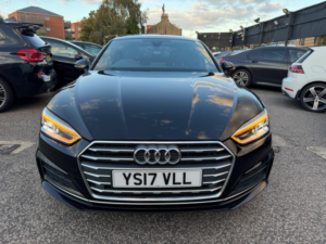 2017 Audi A5 2.0 Tdi Ultra S Line Sportback S Tronic Euro 6 (s/s) 5dr in Black — image 4
