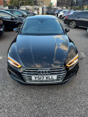 2017 Audi A5 2.0 Tdi Ultra S Line Sportback S Tronic Euro 6 (s/s) 5dr in Black — image 5
